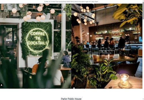 parlorpublichouse.com capture - 2025-06-16 11:05:52
