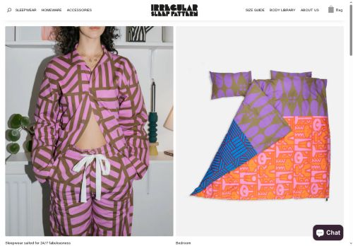 irregularsleeppattern.com capture - 2025-06-16 11:12:37