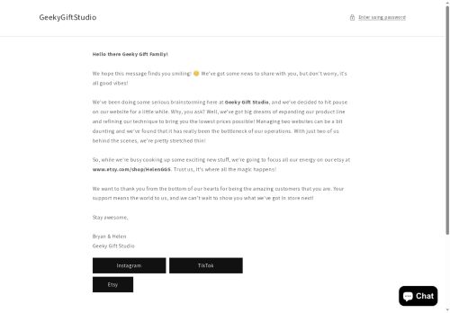 geekygiftstudio.com capture - 2025-06-16 11:32:50