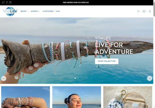 vivalifejewelryshop.com capture - 2025-06-16 12:02:14