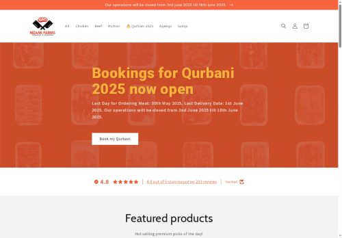 nizamifarms.com capture - 2025-06-16 17:08:42