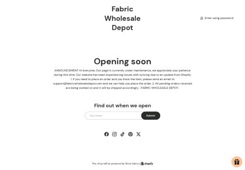 fabricwholesaledepot.com capture - 2025-06-16 18:18:41