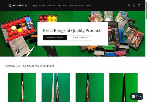 qmastersonlineshop.com capture - 2025-06-16 19:01:02