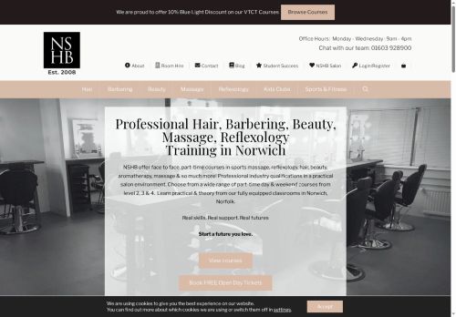 norwichschoolofbeauty.co.uk capture - 2025-06-16 19:05:28