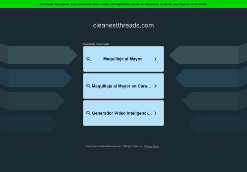 cleanestthreads.com capture - 2025-06-16 19:18:05