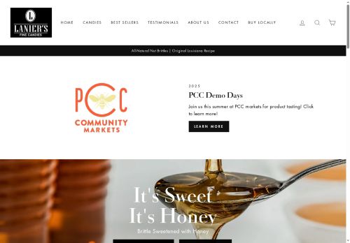 laniersfinecandies.com capture - 2025-06-16 19:47:33