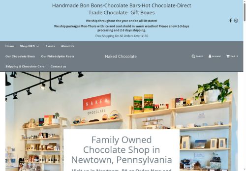 nkdchocolate.com capture - 2025-06-17 04:47:41