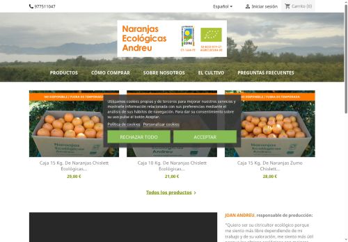 naranjasecologicasandreu.com capture - 2025-06-17 05:25:23