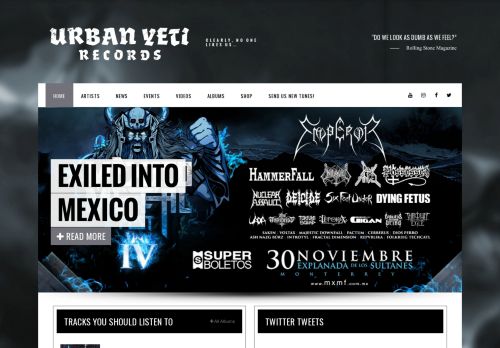 urbanyetirecords.com capture - 2025-06-17 06:19:18