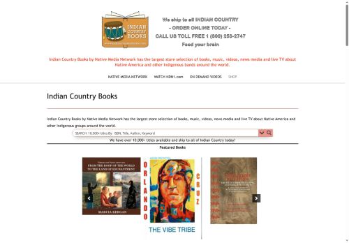 indiancountrybooks.com capture - 2025-06-17 07:29:27
