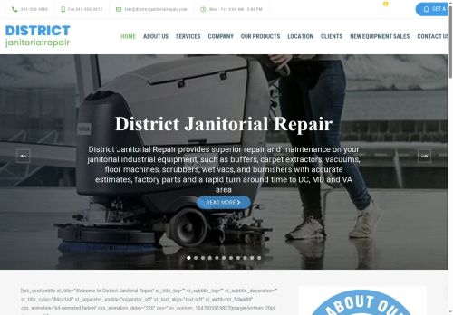 districtjanitorialrepair.com capture - 2025-06-17 09:45:04
