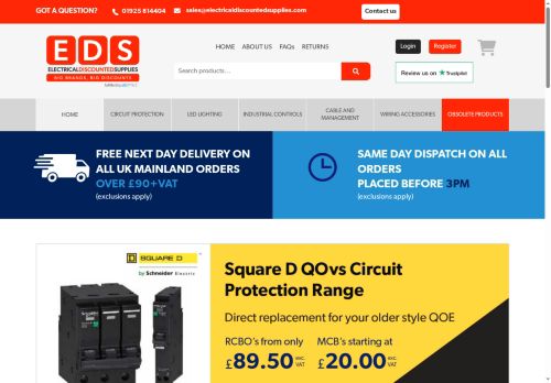 electricaldiscountedsupplies.com capture - 2025-06-17 09:55:20