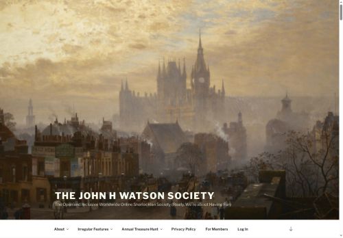 johnhwatsonsociety.com capture - 2025-06-17 10:11:03