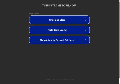 torosteamstore.com capture - 2025-06-17 10:33:31