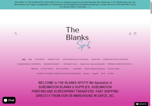 theblanksspot.com capture - 2025-06-17 11:14:29