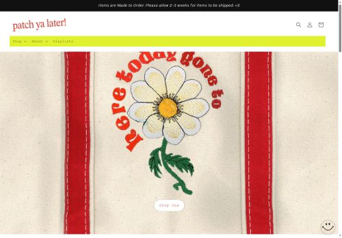 patchyalater.com capture - 2025-06-17 11:39:11