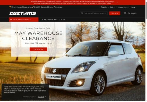 cuztoms.co.uk capture - 2025-06-17 12:38:39