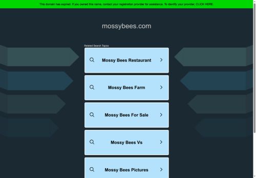 mossybees.com capture - 2025-06-17 15:35:09
