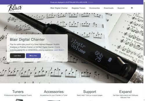 blairbagpipes.com capture - 2025-06-17 15:35:09