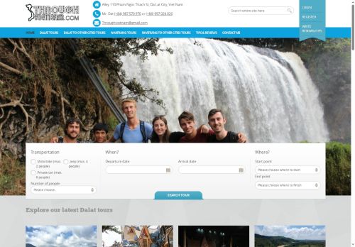 throughvietnam.com capture - 2025-06-17 17:05:17