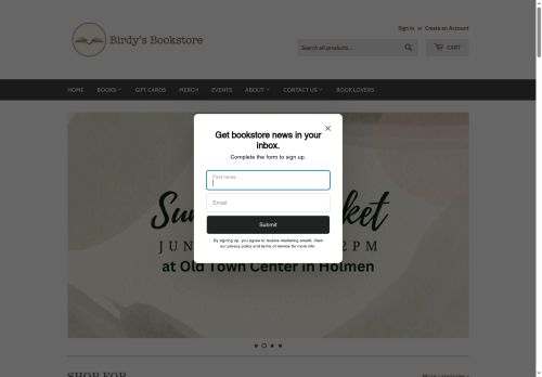 birdysbookstore.com capture - 2025-06-17 17:33:13