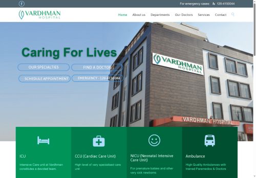 vardhmanhealthcare.com capture - 2025-06-17 17:42:29