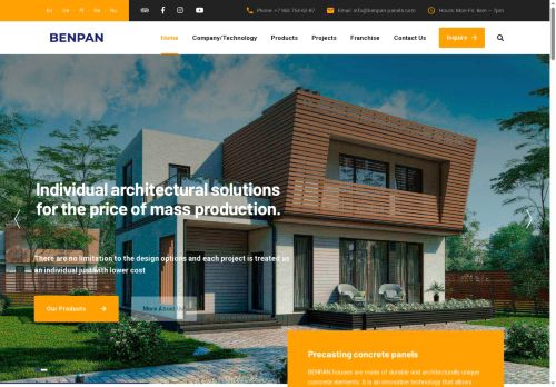 benpan-panels.com capture - 2025-06-17 18:51:06