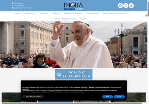 pellegrinaggioinsieme.com capture - 2025-06-17 21:37:42