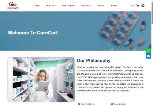 thecurecart.com capture - 2025-06-17 23:43:39