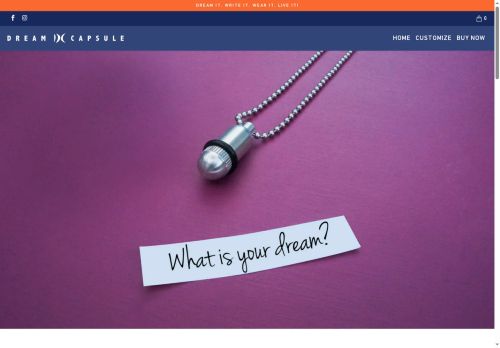 dreamcapsule.com capture - 2025-06-17 23:47:29