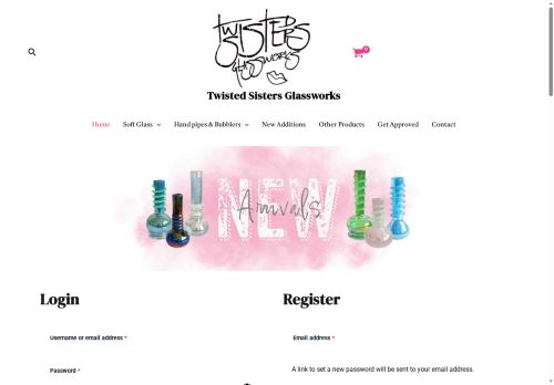 twistedsistersglassworks.com capture - 2025-06-18 02:04:40