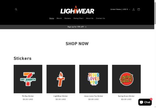 lightwear.shop capture - 2025-06-18 02:40:55