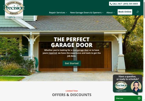 precisiondoormyrtlebeach.com capture - 2025-06-18 05:07:38