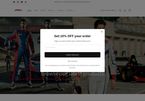 fr1racewear.com capture - 2025-06-18 05:27:19