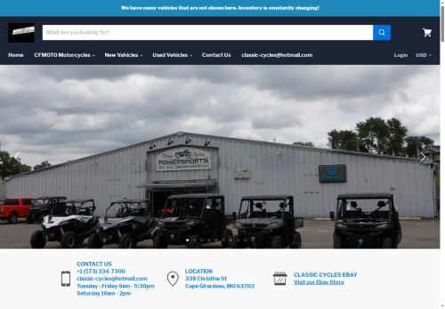 classiccyclescape.com capture - 2025-06-18 05:39:50