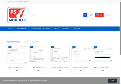 ps8modules.com capture - 2025-06-18 06:15:31