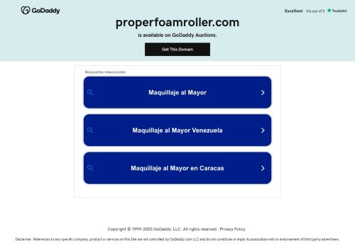 properfoamroller.com capture - 2025-06-18 09:34:30