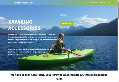 budgetkayakgear.com capture - 2025-06-18 10:16:00