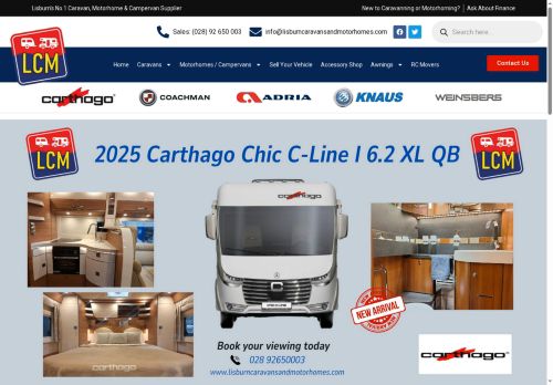 lisburncaravancentre.com capture - 2025-06-18 11:37:06