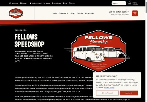 fellowsspeedshop.com capture - 2025-06-18 17:09:00