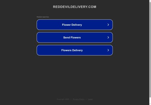 reddevildelivery.com capture - 2025-06-18 17:10:00