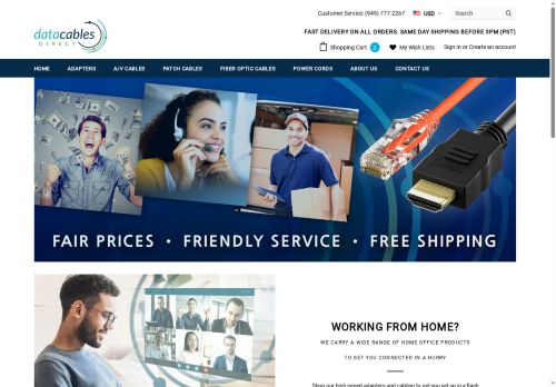datacablesdirect.com capture - 2025-06-18 19:15:25