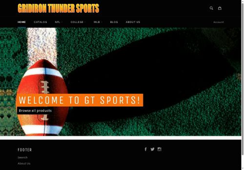 gridironthundersports.com capture - 2025-06-18 23:32:57