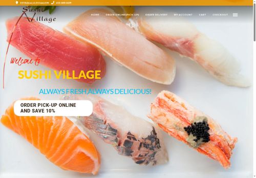 sushivillage.online capture - 2025-06-19 00:53:19