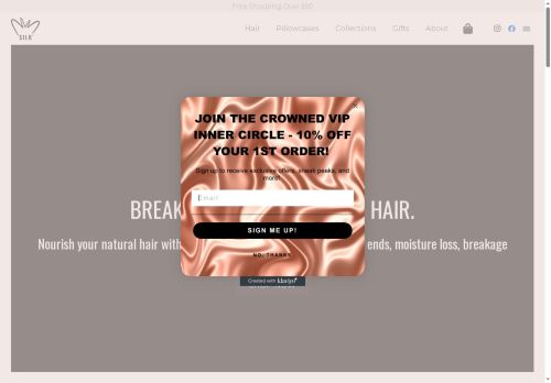 crownedsilk.com capture - 2025-06-19 02:12:16