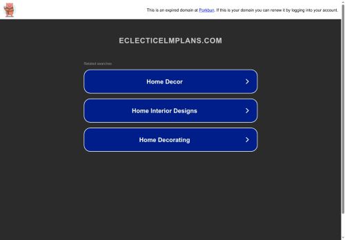 eclecticelmplans.com capture - 2025-06-19 05:41:42