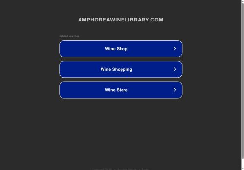 amphoreawinelibrary.com capture - 2025-06-19 11:29:49