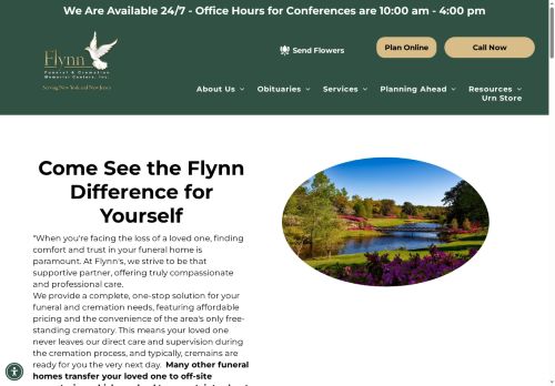 Flynn Funeral & Cremation Memorial Centers capture - 2025-06-19 15:31:34