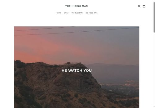 thehidingman.com capture - 2025-06-19 16:12:28