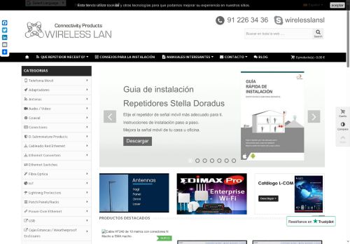e-wirelesslan.com capture - 2025-06-19 16:53:48